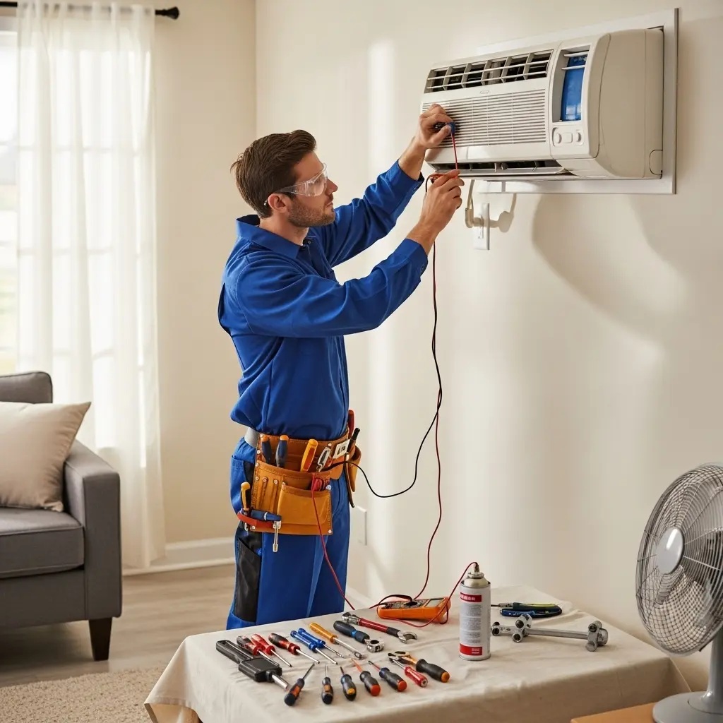 Gölmarmara Whirlpool Whirlpool klima gaz dolumu ve bakım – Enerji verimliliği artırıldı. - Teknik servis örneği